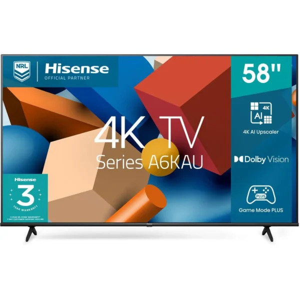Hisense 58A62K 4K Smart TV